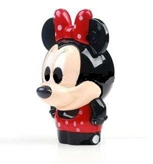 Minnie encantadora, de mickey mouse c268 teléfono móvil sim dual quad con espera de llamada - teléfono celular con fm y bluetooth